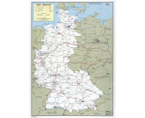 capital of west germany|map of west germany 1988.